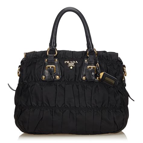 prada vintage bag black